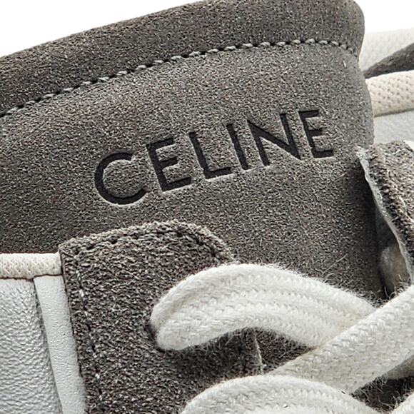Celine CT-01 High Top Sneakers in White and Gray size 46 $890 - Picture 9 of 9